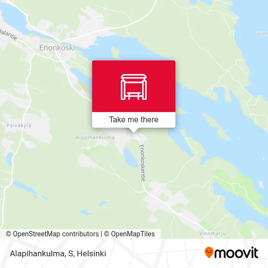 Alapihankulma, S map