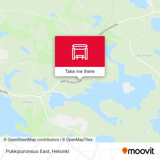 Pukkipuronsuo East map