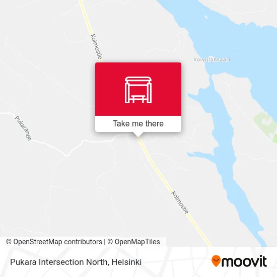 Pukara Intersection North map