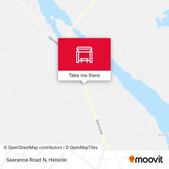 Saaranna Road N map
