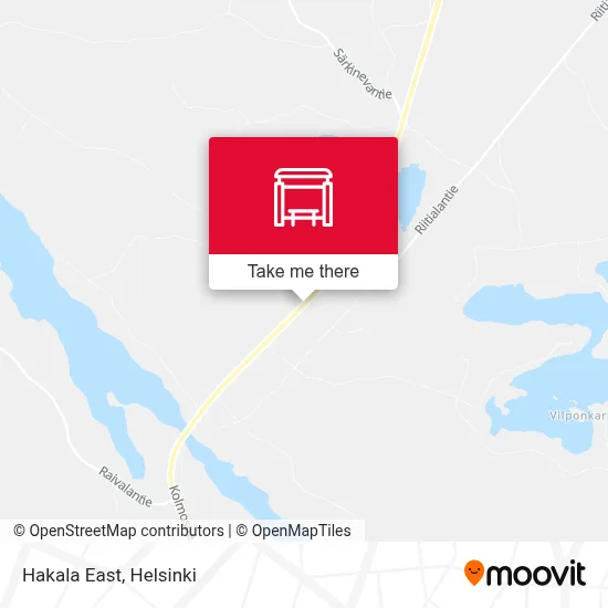 Hakala East map