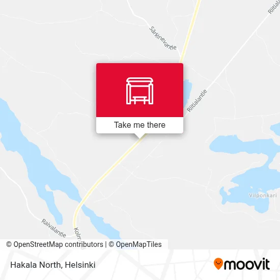Hakala North map