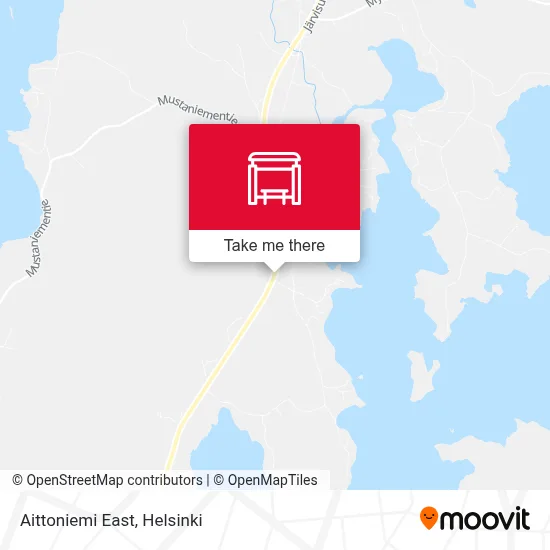 Aittoniemi East map