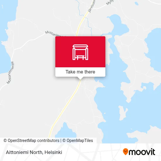 Aittoniemi North map
