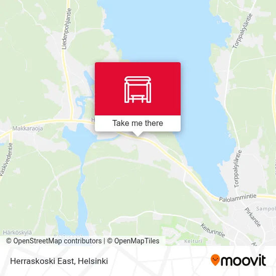 Herraskoski East map