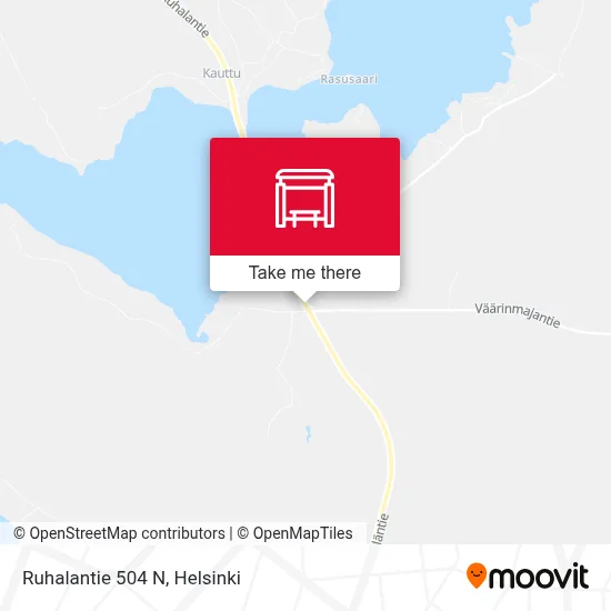 Ruhalantie 504 N map