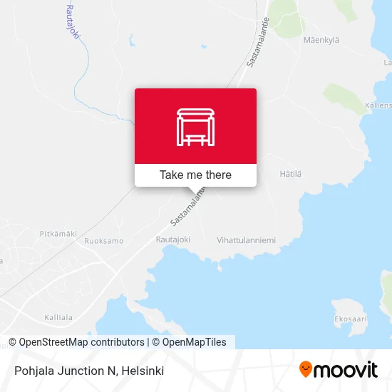 Pohjala Junction N map