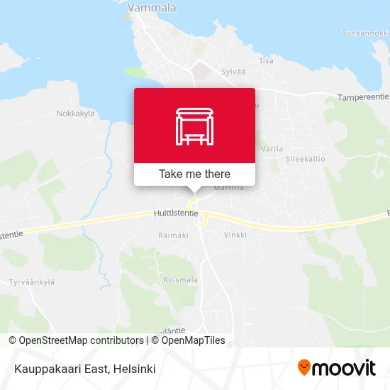 Kauppakaari East map