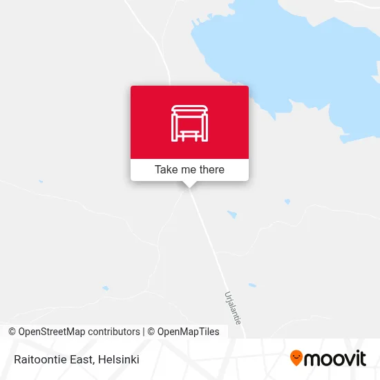 Raitoontie East map