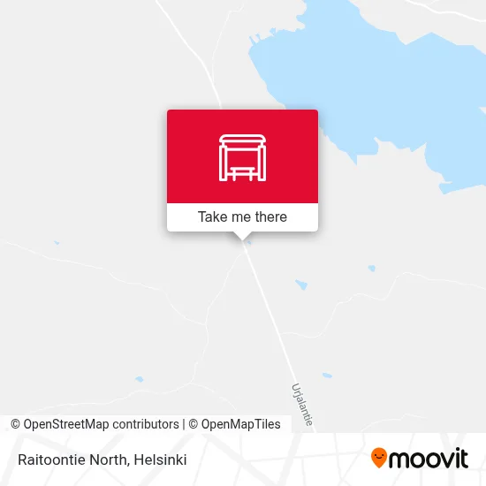 Raitoontie North map