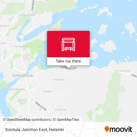Sointula Junction East map