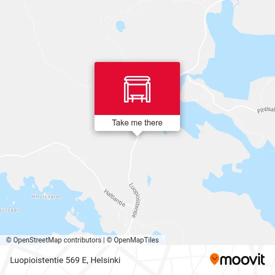 Luopioistentie 569 E map