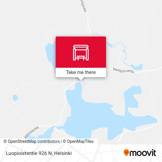 Luopioistentie 926 N map