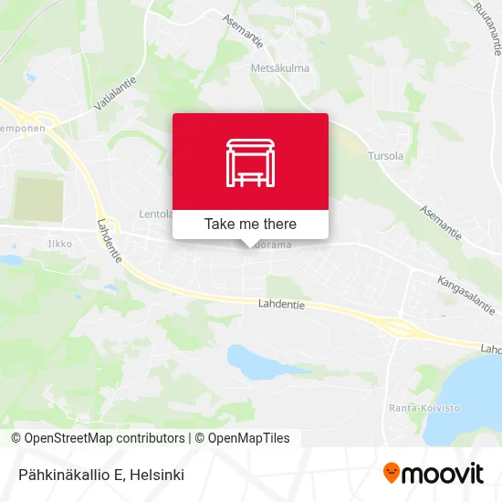 Pähkinäkallio E map