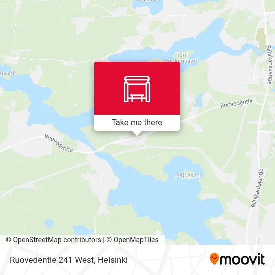 Ruovedentie 241 West map