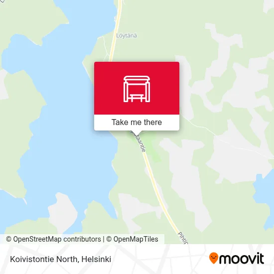 Koivistontie North map