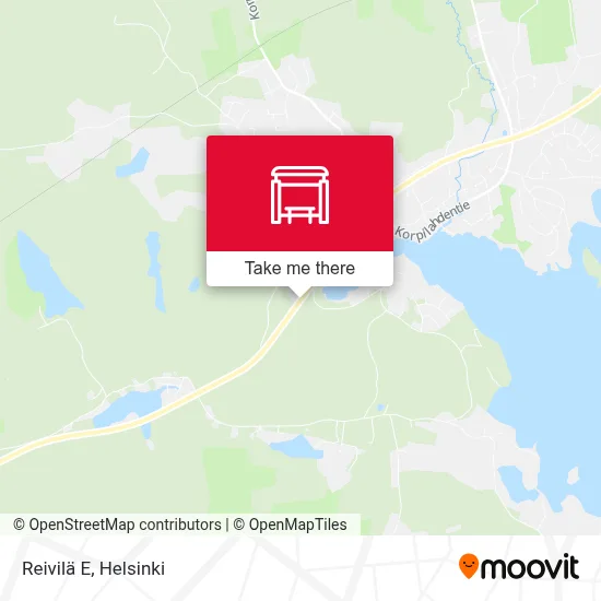 Reivilä E map
