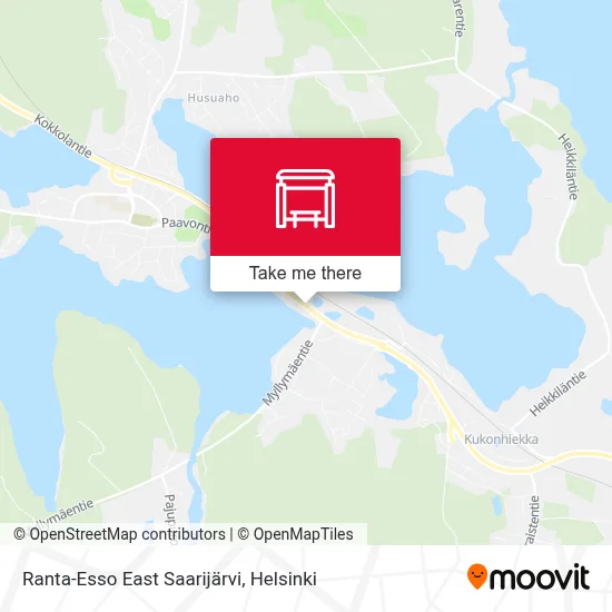 Ranta-Esso East Saarijärvi map
