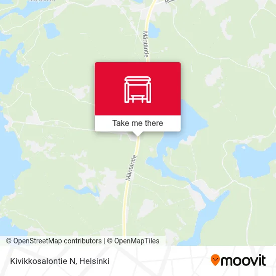Kivikkosalontie N map
