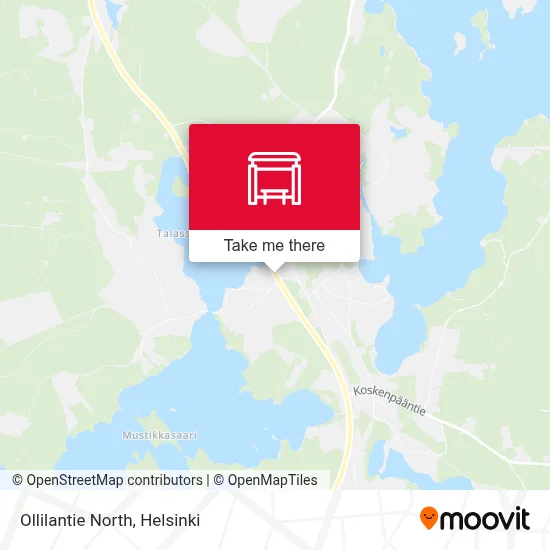 Ollilantie North map