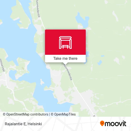 Rajalantie E map