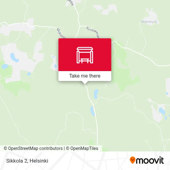 Sikkola 2 map