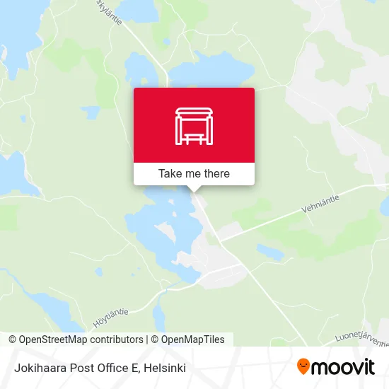 Jokihaara Post Office E map