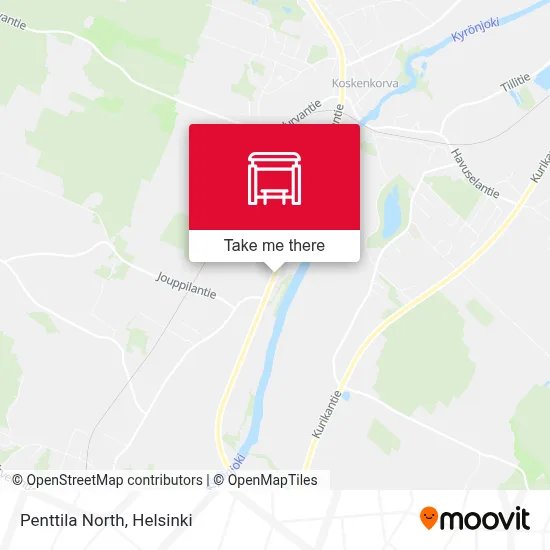 Penttila North map