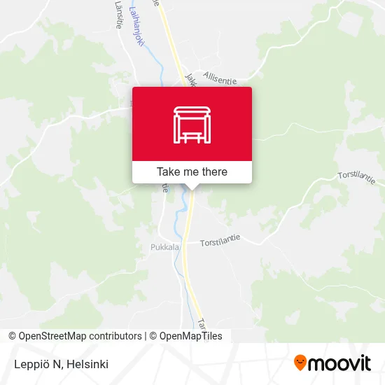 Leppiö N map