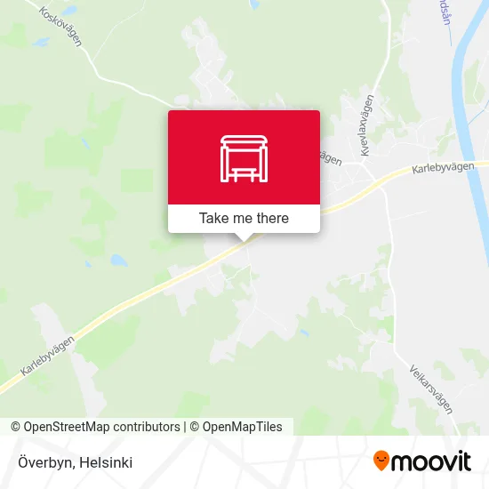 Överbyn map