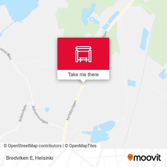 Bredviken E map