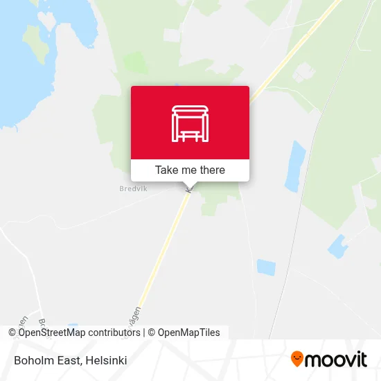 Boholm East map