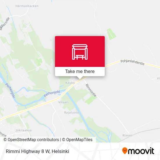 Rimmi Highway 8 W map