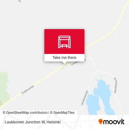 Laukkonen Junction W map