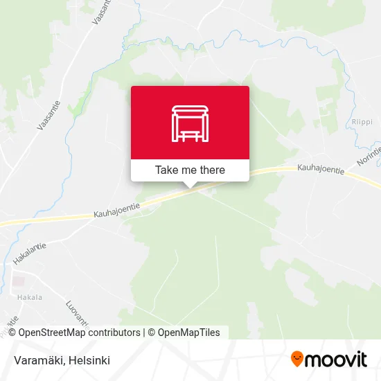 Varamäki map