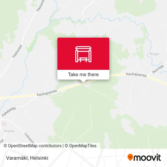Varamäki map