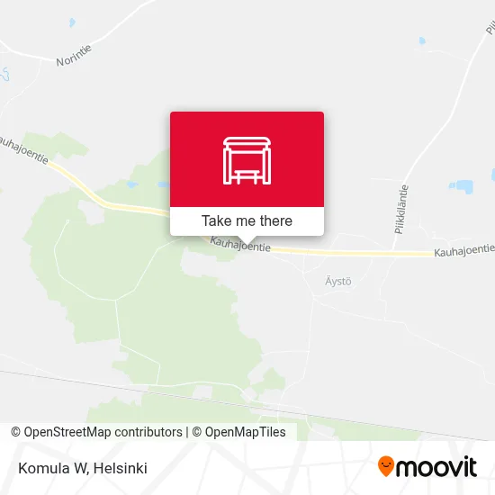 Komula W map