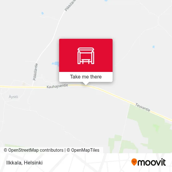 Ilkkala map