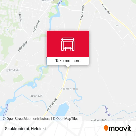 Saukkoniemi map