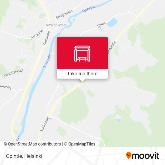 Opintie map