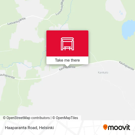 Haaparanta Road map