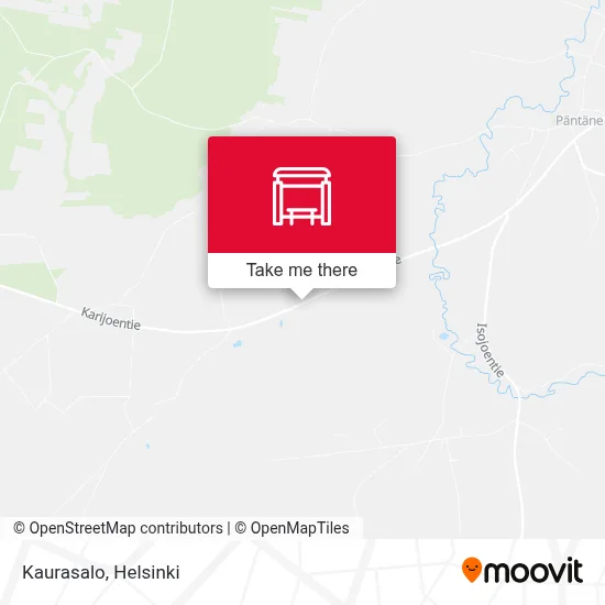 Kaurasalo map