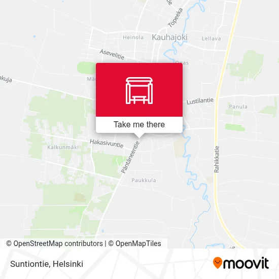 Suntiontie map