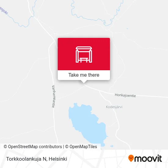 Torkkoolankuja N map