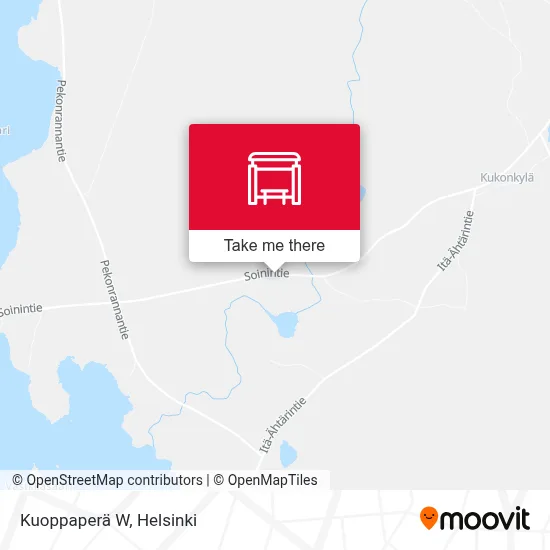 Kuoppaperä W map