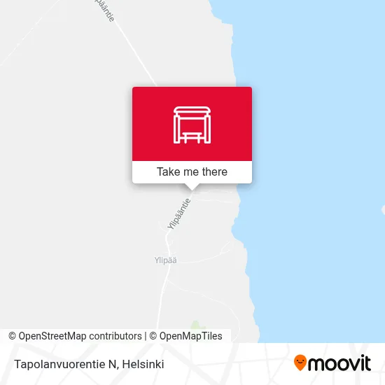 Tapolanvuorentie N map