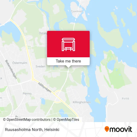Ruusasholma North map