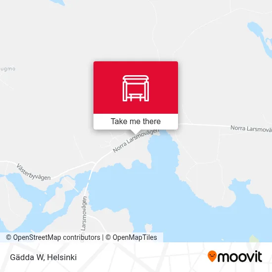Gädda W map