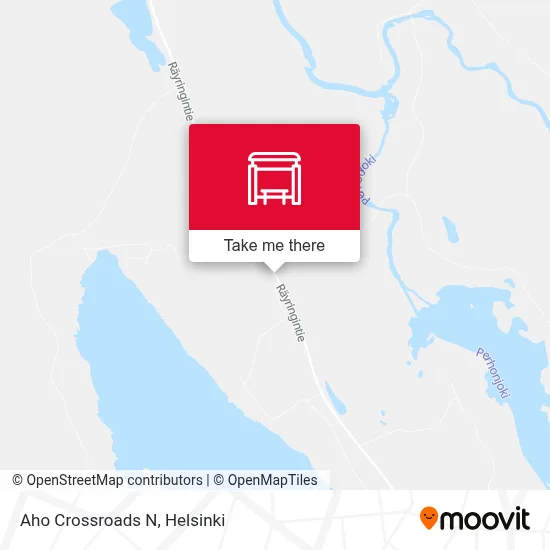 Aho Crossroads N map