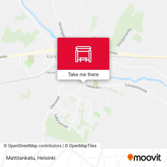Mattilankatu map